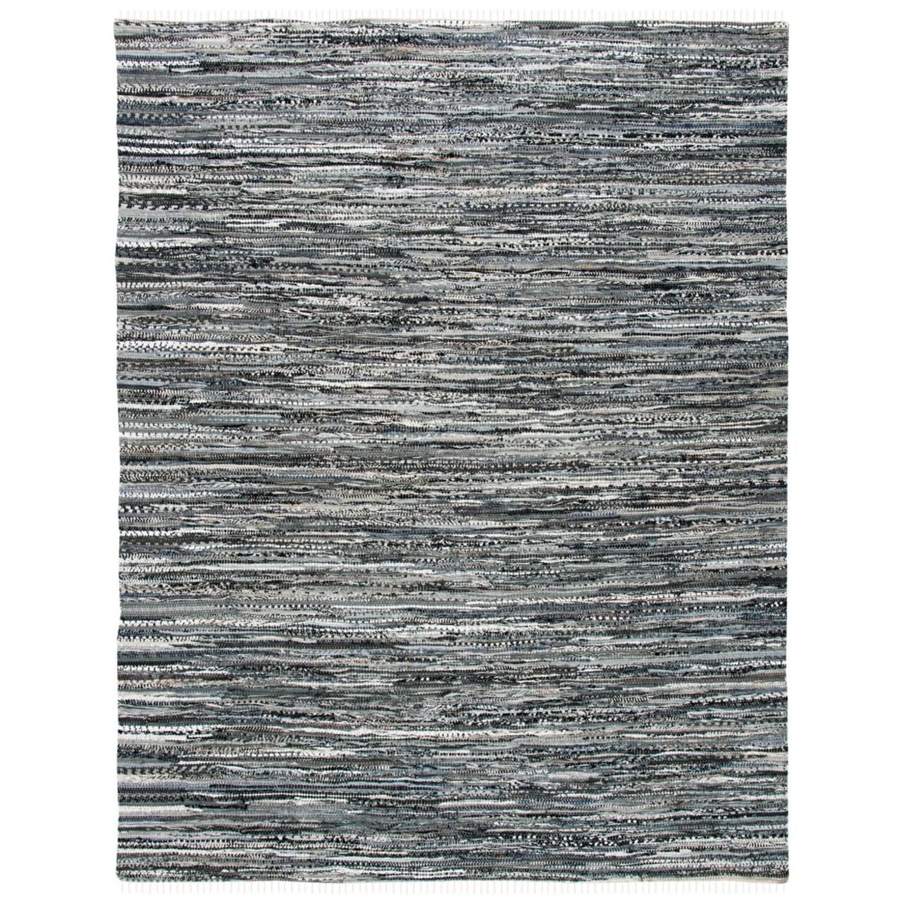 Safavieh Rag Rug Collection Rar128A Handwoven Grey Rug Area Rug Carpet Shag